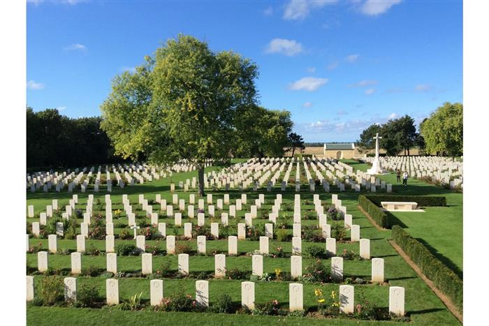 Canadian cemetery at Bény sur mer